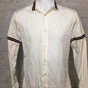Authentic Dior long sleeve cotton button down